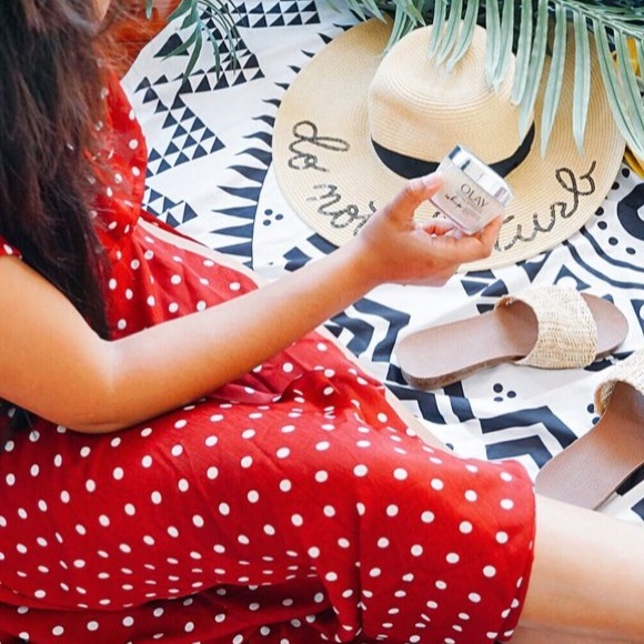 Polka Dot Ruffle Crop Top With Split Skirt - Picture 9 of 14